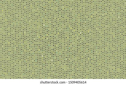 Dark Blue, Yellow vector cover with spots. Beautiful colored illustration with blurred circles in nature style. Pattern for beautiful websites.