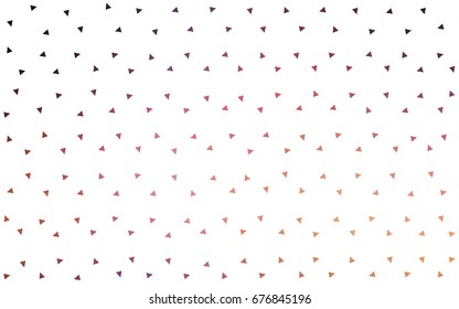 Dark Blue, Yellow vector geometric simple minimalistic background, which consist of triangles on white background. Triangular pattern with gradient for your business design. 