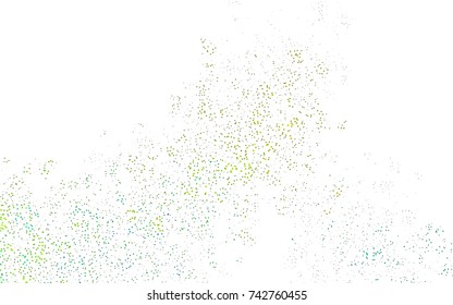 Dark Blue, Yellow vector geometric simple minimalistic background, which consist of triangles on white background. Triangular pattern with gradient for your business design. 