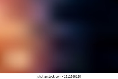 Dark Blue, Yellow vector glossy abstract backdrop. Shining colored illustration in smart style. New way of your design.