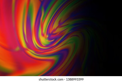 Dark Blue, Yellow vector glossy abstract layout. Colorful abstract illustration with gradient. Background for a cell phone.