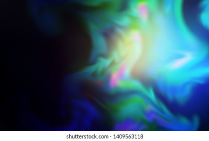 Dark Blue, Yellow vector glossy abstract background. Colorful illustration in abstract style with gradient. The best blurred design for your business.