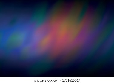 Dark Blue, Yellow vector glossy abstract backdrop. Colorful illustration in abstract style with gradient. Background for designs.