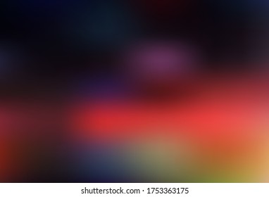 Dark Blue, Yellow vector glossy abstract backdrop. Colorful abstract illustration with gradient. Background for a cell phone.