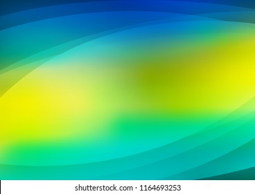 Dark Blue, Yellow vector layout with flat lines. Shining colored illustration with narrow lines. The template can be used as a background.