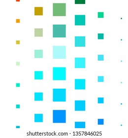 Dark Blue, Yellow vector layout with lines, rectangles. Abstract gradient illustration with rectangles. Pattern for busines booklets, leaflets