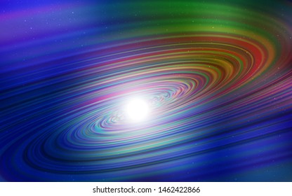 Dark Blue, Yellow vector layout with cosmic stars. Shining colored illustration with bright astronomical stars. Pattern for astrology websites.