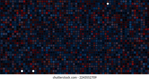 Dark Blue, Yellow vector layout with circle shapes. Abstract decorative design in gradient style with bubbles. Design for your commercials.