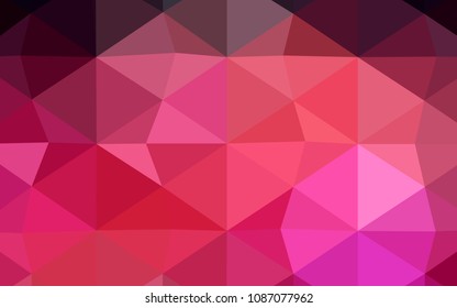 Dark Blue, Yellow vector low poly layout. Modern geometrical abstract illustration with gradient. A completely new design for your business.