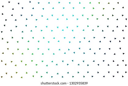 Dark Blue, Yellow vector  low poly layout. Creative illustration in halftone style with triangles. Template for cell phone's backgrounds.