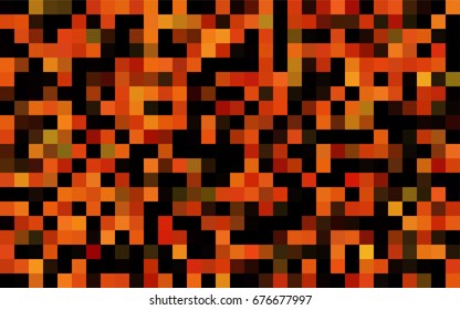 Dark Blue, Yellow vector low poly background. A sample with a polygonal design. Illustration in polygonal style with repeating squares