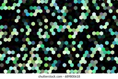 Dark Blue, Yellow vector low poly background. A sample with a polygonal design. Low poly illustration, low polygonal background.