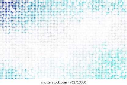 Dark Blue, Yellow vector low poly background. A sample with a polygonal design. Illustration in polygonal style with repeating squares