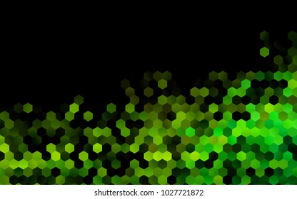 Dark Blue, Yellow vector modern geometrical abstract background. Texture, brand-new background. Geometric background in Origami style with gradient. 