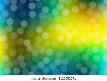 Dark Blue, Yellow vector modern elegant template. Colorful illustration in abstract style with gradient. A completely new template for your design.