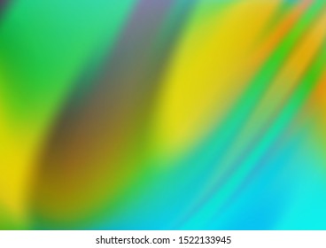 Dark Blue, Yellow vector modern elegant background. An elegant bright illustration with gradient. A completely new design for your business.
