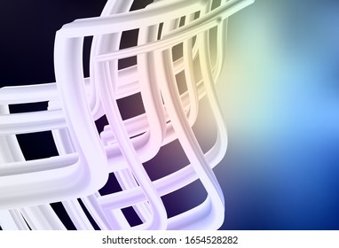 Dark Blue, Yellow vector modern elegant background. Creative illustration in halftone style with gradient. Background for a cell phone.
