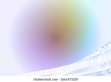 Diseño moderno y elegante vectorial amarillo, azul oscuro. Una ilustración de color completamente nueva en un estilo borroso. Nuevo diseño de estilo para su libro de marca.