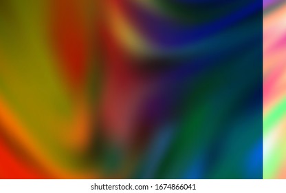 Dark Blue, Yellow vector modern elegant layout. Glitter abstract illustration with gradient design. Smart design for your work.