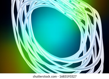 Dark Blue, Yellow vector modern elegant backdrop. Shining colorful illustration in smart style. Background for designs.