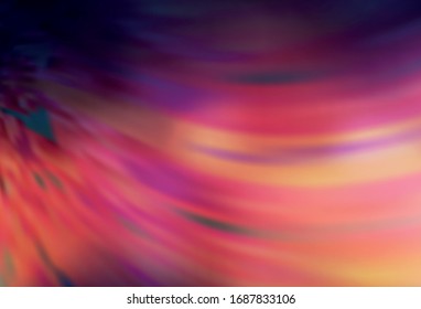 Dark Blue, Yellow vector modern elegant layout. Glitter abstract illustration with gradient design. New style design for your brand book.