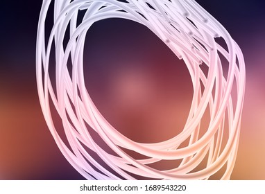 Diseño moderno y elegante vectorial amarillo, azul oscuro. Una elegante ilustración brillante con gradiente. Nueva forma de tu diseño.