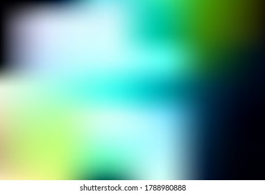 Dark Blue, Yellow vector modern elegant background. New colored illustration in blur style with gradient. Smart design for your work.