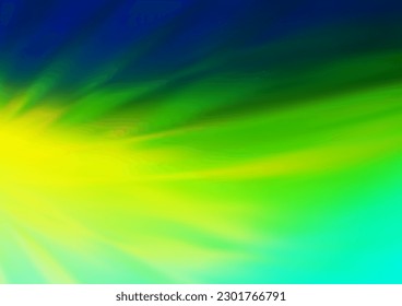 Azul oscuro, amarillo vector moderno y elegante plantilla. Ilustración abstracta brillante con un diseño elegante. Un diseño completamente nuevo para su negocio.