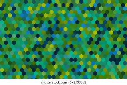 Dark Blue, Yellow vector modern geometrical abstract background. Texture, brand-new background. Geometric background in Origami style with gradient. 