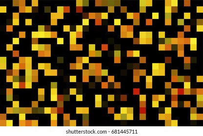 Dark Blue, Yellow vector modern geometrical background. Abstract template. Geometric pattern in square style with gradient.