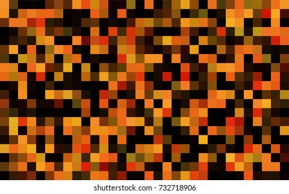 Dark Blue, Yellow vector modern geometrical background. Abstract template. Geometric pattern in square style with gradient.