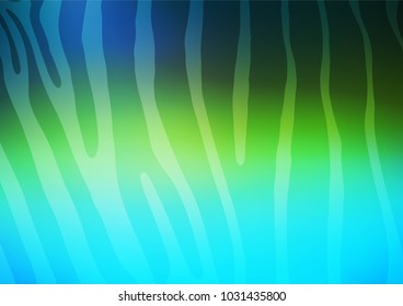 Dark Blue, Yellow vector natural abstract template. An elegant bright illustration with lines in Natural style. Hand painted design for web, wrapping, wallpaper.