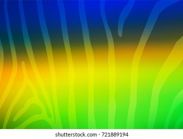 Dark Blue, Yellow vector natural abstract pattern. Creative illustration in blurred style with doodles and Zen tangles. The doodle design can be used for your web site.