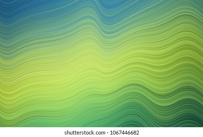 Dark Blue, Yellow vector pattern with liquid shapes. A completely new color illustration in marble style. Marble design for your web site.