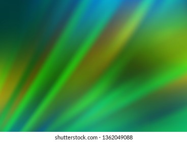 Dark Blue, Yellow vector pattern with narrow lines. Shining colored illustration with narrow lines. Pattern for ads, posters, banners.