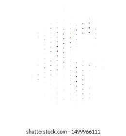 Dark Blue, Yellow vector pattern in square style. Abstract gradient illustration with rectangles. Pattern for busines booklets, leaflets