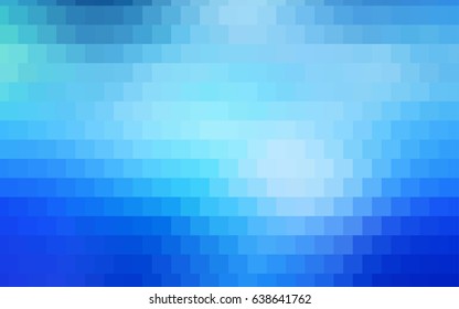 Dark Blue, Yellow vector polygonal illustration, which consist of rectangles. Rectangular pattern for your business design. Geometric background in Origami style with gradient. 