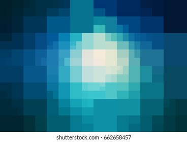 Dark Blue, Yellow vector polygonal illustration, which consist of rectangles. Rectangular pattern for your business design. Geometric background in Origami style with gradient. 