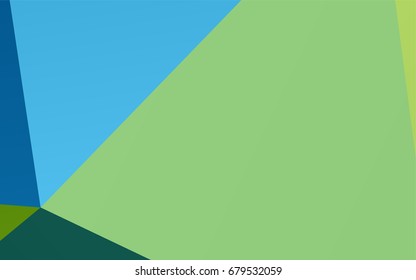 Dark Blue, Yellow vector polygonal template. Creative illustration in halftone style with gradient. The template can be used as a background for cell phones.