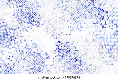 Dark Blue, Yellow vector polygonal illustration, which consist of rectangles. Rectangular pattern for your business design. Geometric background in Origami style with gradient. 