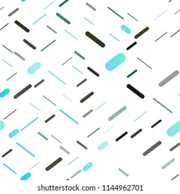Dark Blue, Yellow vector seamless texture with colored lines. Lines on blurred abstract background with gradient. The pattern can be used for websites.