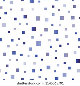 Dark Blue, Yellow vector seamless texture in rectangular style. Modern abstract illustration with colorful rectangles. The template can be used as a background.