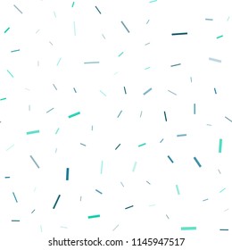 Dark Blue, Yellow vector seamless cover with long lines. Lines on blurred abstract background with gradient. The pattern can be used as ads, poster, banner for commercial.