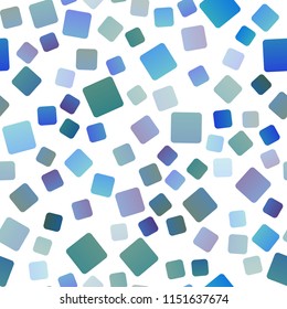 Dark Blue, Yellow vector seamless background with rectangles. Abstract gradient illustration with rectangles. Pattern for commercials.