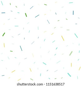 Dark Blue, Yellow vector seamless background with straight lines. Modern geometrical abstract illustration with staves. The pattern can be used for busines ad, booklets, leaflets