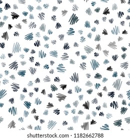 Dark Blue, Yellow vector seamless background with straight lines. Blurred decorative design in simple style with lines. Pattern for your busines websites.