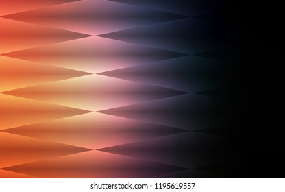 Dark Blue, Yellow vector seamless cover in polygonal style. Decorative design in abstract style with rectangles. Trendy design for wallpaper, fabric makers.