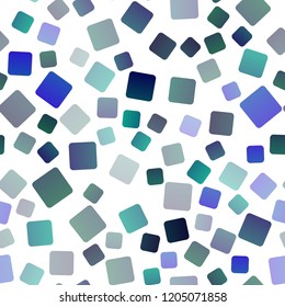 Dark Blue, Yellow vector seamless layout with lines, rectangles. Modern abstract illustration with colorful rectangles. Pattern for commercials.