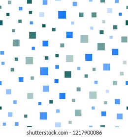Dark Blue, Yellow vector seamless backdrop with rectangles, squares. Modern abstract illustration with colorful rectangles. Smart design for your business advert.