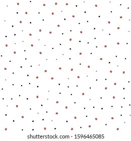 Dark Blue, Yellow vector seamless backdrop with dots. Beautiful colored illustration with blurred circles in nature style. Pattern for design of window blinds, curtains.